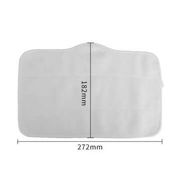 1pcs Mop Cloth Replacements for Deerma ZQ610 ZQ600 ZQ100 Steam Mopping Machine Parts Accessories [No