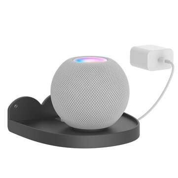 1pcs Wall Mount Bracket for AppleHomePod Mini Smart Speaker (COLOR: BLACK)