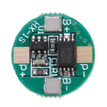 1S 3.7V 18650 Lithium Battery Protection Board 2.5A Li-ion BMS with Overcharge and Over Discharge Pr