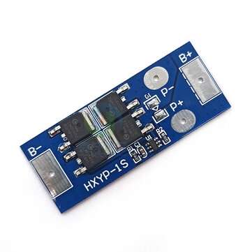 1S 18650 3.7V Lithium Battery Protection Board 4.2V C... (TYPE: WITHOUTNICKELSHEET | MODEL: 1S-5020)