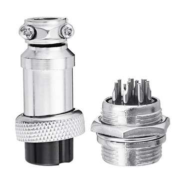 1Set GX16-9 Pin Male And Female Diameter 16mm Wire Panel Connector GX16 Circular Aviation Connector