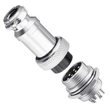 1Set GX16-9 Pin Male And Female Diameter 16mm Wire Panel Connector GX16 Circular Aviation Connector