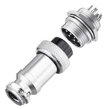 1Set GX16-9 Pin Male And Female Diameter 16mm Wire Panel Connector GX16 Circular Aviation Connector