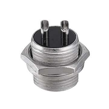 1Set GX16-2 Pin Male And Female Diameter 16mm Wire Panel Connector GX16 Circular Aviation Connector