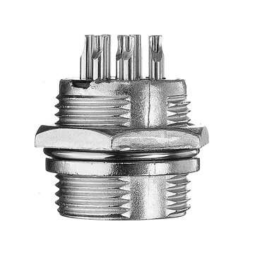 1Set GX16-8 Pin Male And Female Diameter 16mm Wire Panel Connector GX16 Circular Aviation Connector
