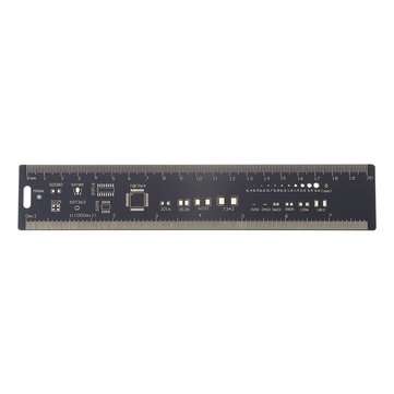 1Set 15cm 20cm 25cm Multifunctional PCB Ruler Measuring Tool Resistor Capacitor Chip IC SMD Diode Tr