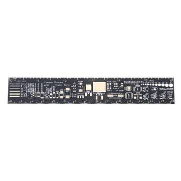 1Set 15cm 20cm 25cm Multifunctional PCB Ruler Measuring Tool Resistor Capacitor Chip IC SMD Diode Tr