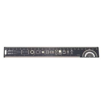 1Set 15cm 20cm 25cm Multifunctional PCB Ruler Measuring Tool Resistor Capacitor Chip IC SMD Diode Tr