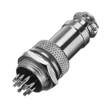 1Set GX16-10 Pin Male And Female Diameter 16mm Wire Panel Connector GX16 Circular Aviation Connector
