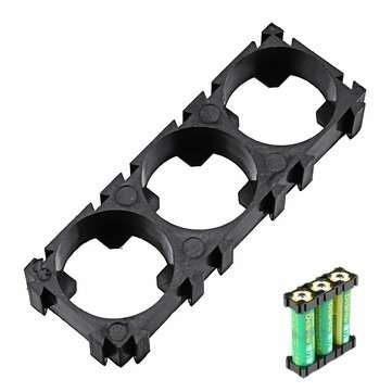 1x3 18650 Battery Spacer Plastic Holder Lithium Battery Support Combination Fixed Bracket With Bayon