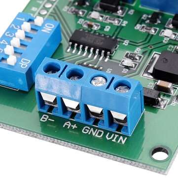 2 Channel RS485 Relay Board UART Serial Port Switch Module Modbus Remote Control for PLC Smart Home