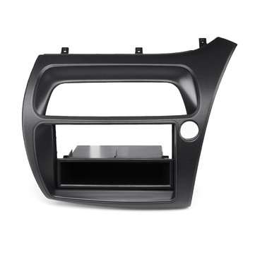 2 Din Radio Fascia Hatchback Car Stereo Panel DVD Headunit Frame Kit For Honda Civic