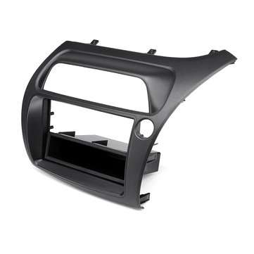 2 Din Radio Fascia Hatchback Car Stereo Panel DVD Headunit Frame Kit For Honda Civic