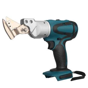 2 Gears Electric Cordless Iron Scissors Metal Cutting Tool Iron Shear W/ LED Light For Makita Batter
