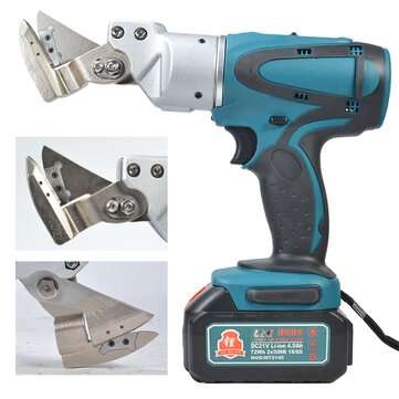 2 Gears Electric Cordless Iron Scissors Metal Cutting Tool Iron Shear W/ LED Light For Makita Batter