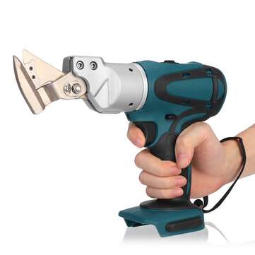 2 Gears Electric Cordless Iron Scissors Metal Cutting Tool Iron Shear W/ LED Light For Makita Batter