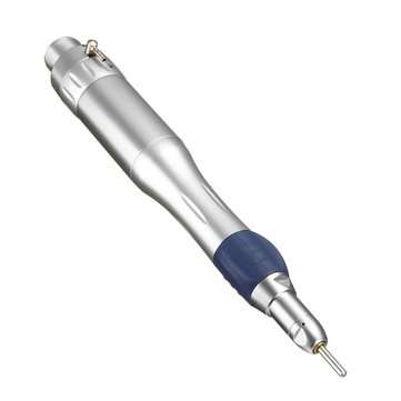2 Holes Dental Slow Low Speed Handpiece Complete Contra Angle Push Button Tools Kit