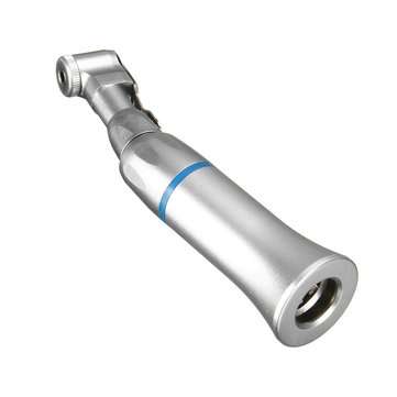 2 Holes Dental Slow Low Speed Handpiece Complete Contra Angle Push Button Tools Kit