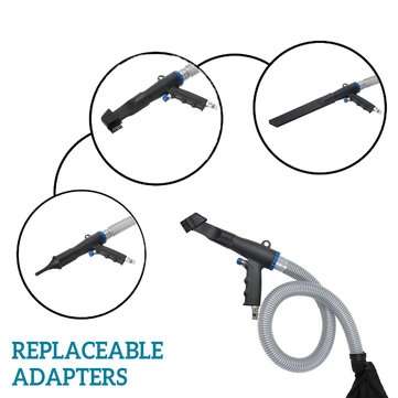 2 In 1 Air Vacuum Blow Pneumatic Blower Sustion Machine Cleaning Tool Kit