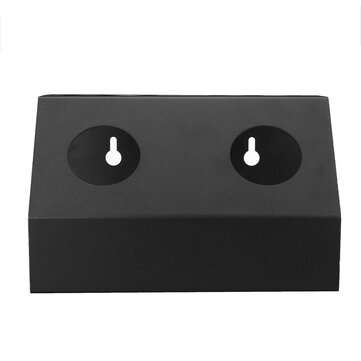 2 Holes Crystal Cup Holder Bottle Holder Stainless Steel Drainer Soda Crystal Bott... (COLOR: BLACK)