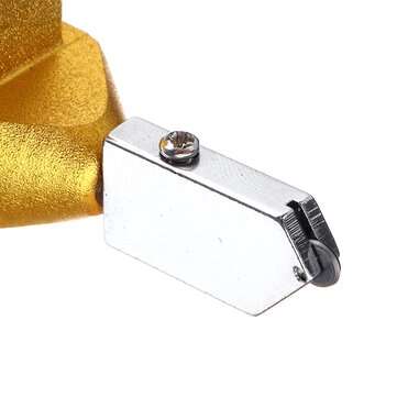 2 In 1 Glass Tile Opener with 2Pcs Extra Cutting Head Carbide Blade Wheel Cutter for Glass Tile Mirr