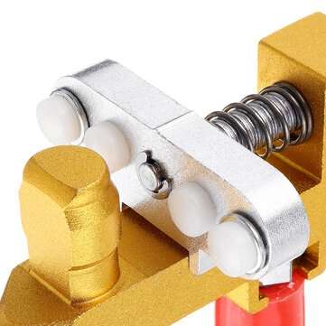 2 In 1 Glass Tile Opener with 2Pcs Extra Cutting Head Carbide Blade Wheel Cutter for Glass Tile Mirr