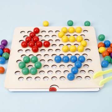 2 in 1 Kid Educational Math Toys Montessori Early Learning Educational Puzzle Toys for Kindergarten