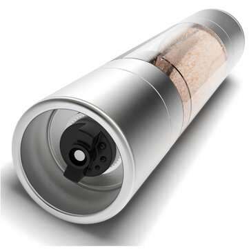 2 In 1 Stainless Steel Manual Pepper Salt Mill Grinder Spice Mill Kitchen Tool