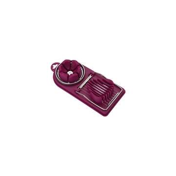 2 In1 Multifunction Egg Slicers 304 Stainless Steel Egg Cutter Wire Kitchen Accessor... (COLOR: RED)