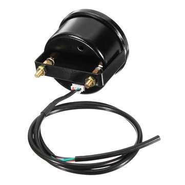 2 Inch 52mm 20-140 Oil Temperature Gauge Digital LED Display Black Face Car Meter with Sensor