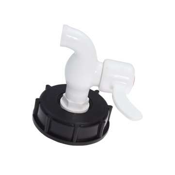 2 Inch IBC S60x6 Water Tank Tap Adapter Connector Replacement Valve Fitting Parts for Garden Faucet