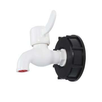2 Inch IBC S60x6 Water Tank Tap Adapter Connector Replacement Valve Fitting Parts for Garden Faucet