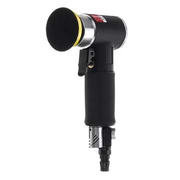 2 Inch Mini Air Sander Kit Pneumatic Orbital Sander Car Polisher Polishing Machine 90 Degree
