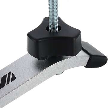 2 Pcs Aluminum Alloy Quick Acting Hold Down Clamp T-Slot T-Track Clamp Set T Nut Screw Type Woodwork