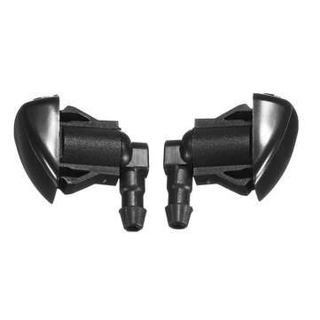 2 PCS Windshield Wiper Spray Jet Washer Nozzle For Toyota Sienna Corolla Tundra