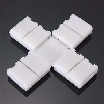 2 Pin 8MM Connector Corner For Single Color Strip Light  (SHAPE2: )