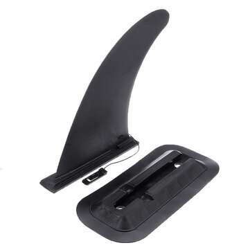 2 Pieces Adjustable Surfboard Tail Rudder Detachable Surfing Watershed Center Fin Stand Up Paddle Bo