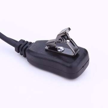 2 PIN Earpiece Headset PTT MIC 1m Ear Hook Walkie Talkie Earbud Interphone Earphone Earpiece for BAO