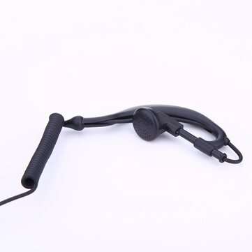 2 PIN Earpiece Headset PTT MIC 1m Ear Hook Walkie Talkie Earbud Interphone Earphone Earpiece for BAO