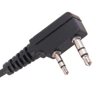 2 Pin Dual PTT Earpiece Headset Micophone for Baofeng UV-82 UV-8D Walkie Talkies