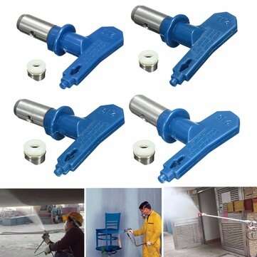 2 Series 11-17 Blue Airless Spraying Gun Tips For Wagner Atomex Titan Paint Spray Tip (SIZE: 13)