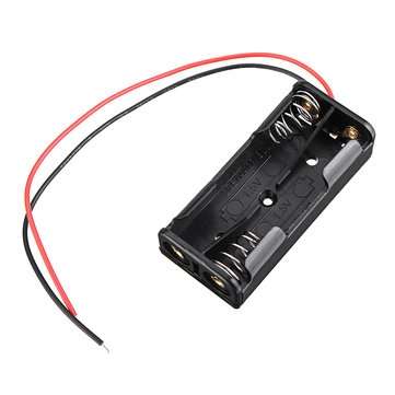 2 Slots AAA Battery Box Battery Holder Board for2xAAA Batteries DIY kit Case