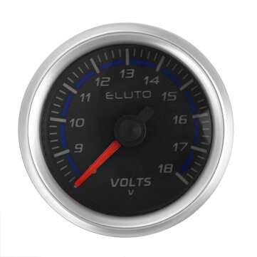 2" 52mm Universal Car Auto Voltmeter Volt Voltage Gauge Meter 8-18V LED Display