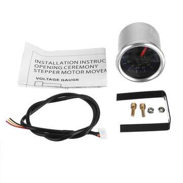 2" 52mm Universal Car Auto Voltmeter Volt Voltage Gauge Meter 8-18V LED Display