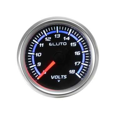 2" 52mm Universal Car Auto Voltmeter Volt Voltage Gauge Meter 8-18V LED Display
