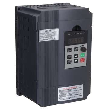 2.2KW 220V 12A Single Phase Input 3 Phase Output PWM Frequency Converter Drive Inverter V/F Vector C