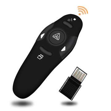 2.4GHz Wireless  PPT Laser Page Pen Presenter Red Laser Pointers Pen USB Receiver RF Remote Control