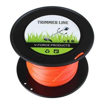 2.4mm x 100M Nylon Square Trimmer Grass Trimmer Line Brushcutter Cord Rope