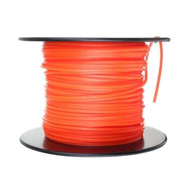 2.4mm x 100M Nylon Square Trimmer Grass Trimmer Line Brushcutter Cord Rope