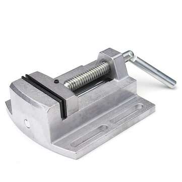 2.5 Inch Plat Nose Pliers Aluminum Alloy Vise Fixture For Bench Drill Work Table Pliers Tool
